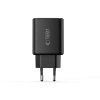 Ładowarka Sieciowa Tech-Protect NCA65W-GaN 3-Port PD 65W Black